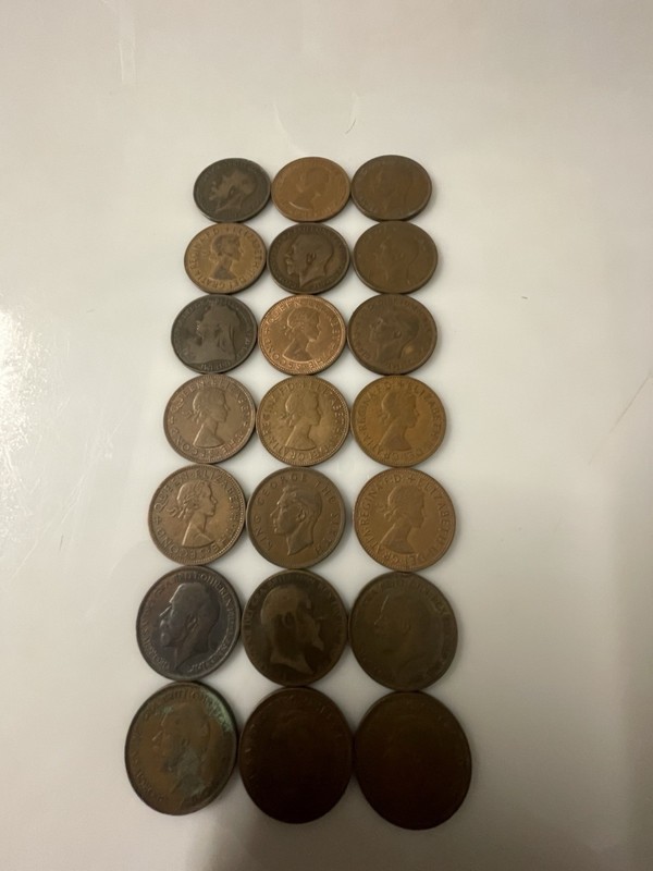 Lot Of Mix Vintage Coins