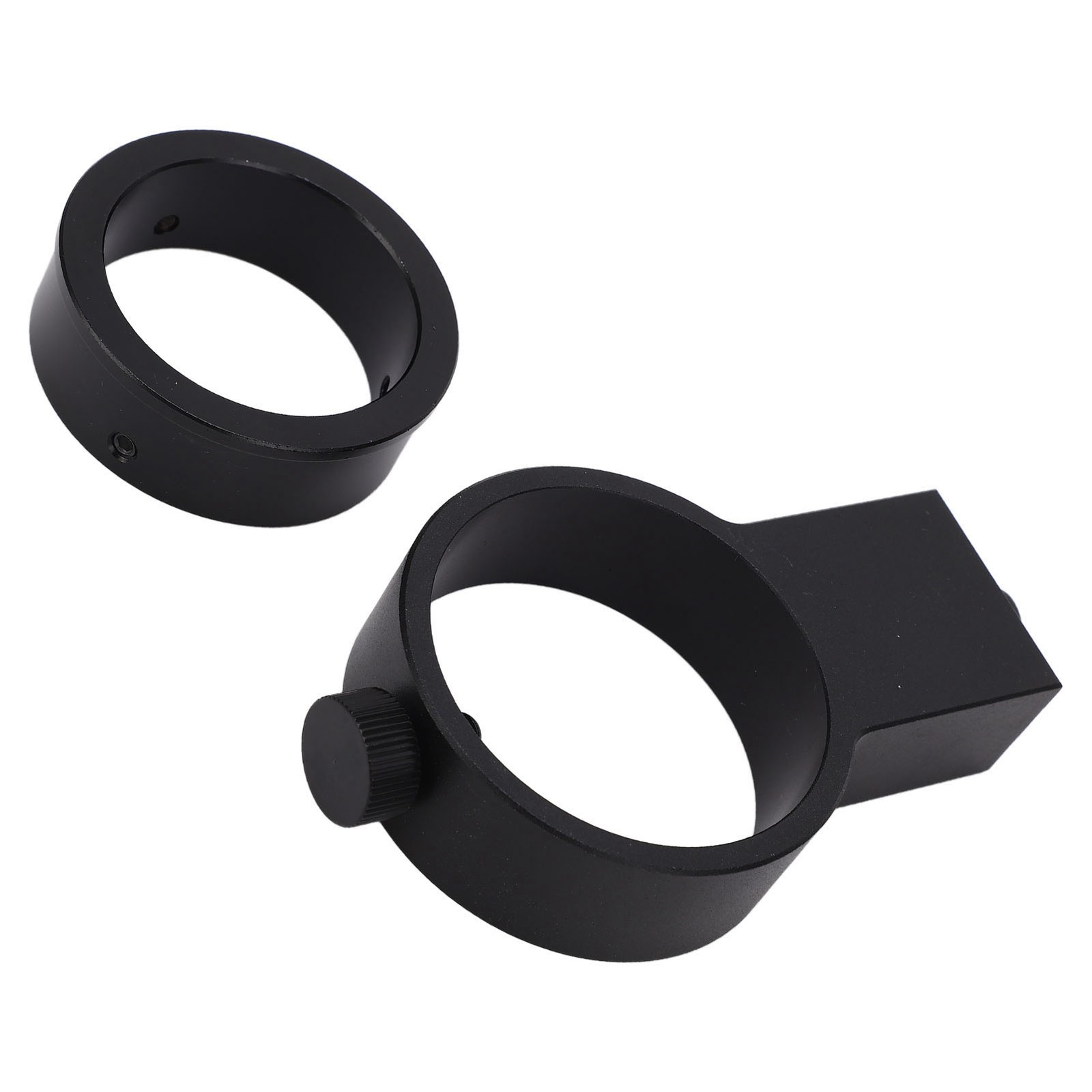 Microscope Lens Ring Adapter Aluminium Alloy Microscope Camera Adapter Focu