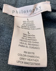 Philosophy Anthropologie High Rise Pull-On Grey Leggings Wide Waistband NWT LG — photo 6