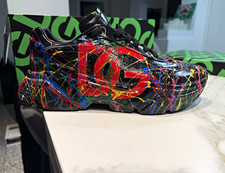 Dolce & Gabbana Daymaster Herren Sneaker Low Top Schnürung Mehrfarbig 45
