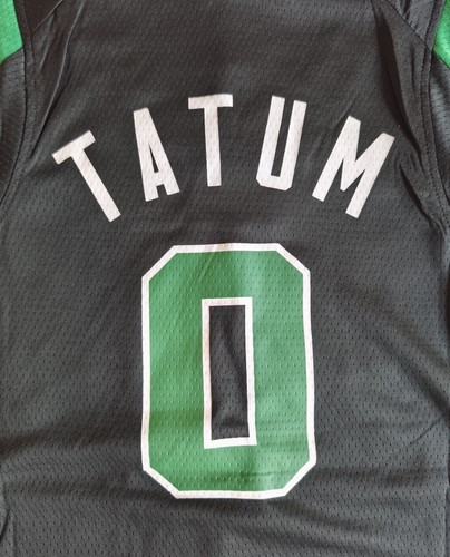 Sport Performance Boston Celtics Top & Shorts Black 0 Tatum Youth XS Age 6-7 - Picture 7 of 12