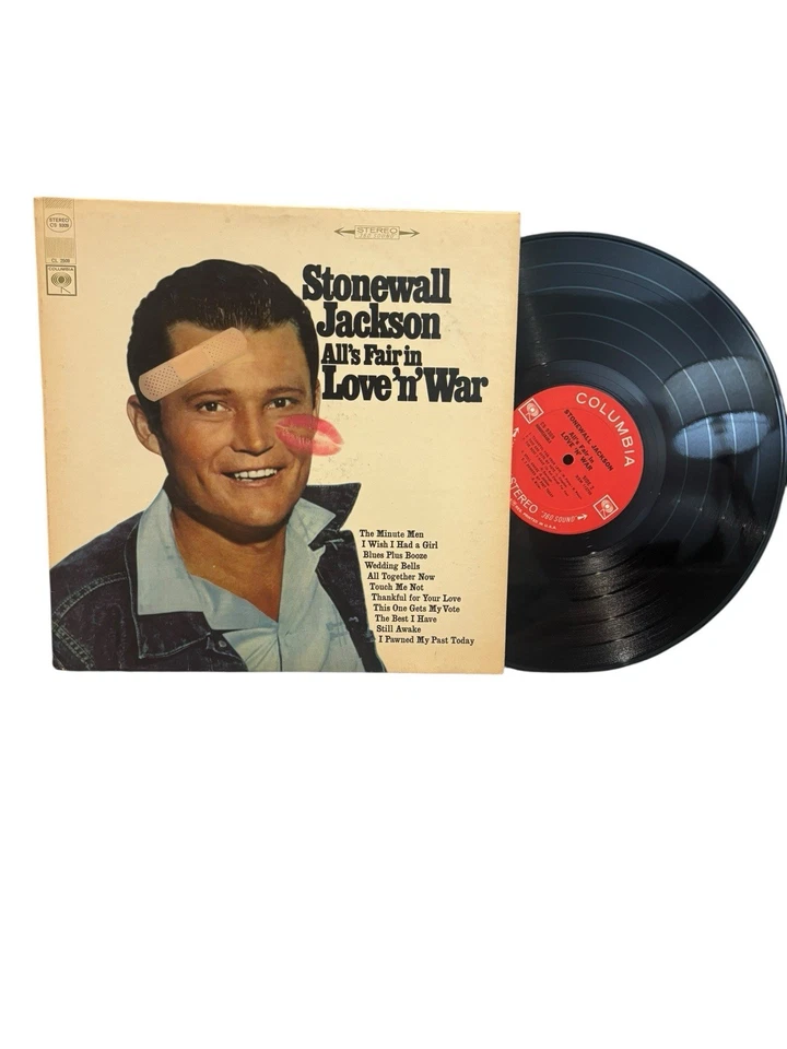 Stonewall Jackson Alls Fair In Love N War Album Columbia Mono CL-2509 360 Sound - Image 3 of 4