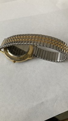 Da Vanci Brand Quartz Watch Japan Blue Pattern Face Gold & Silver