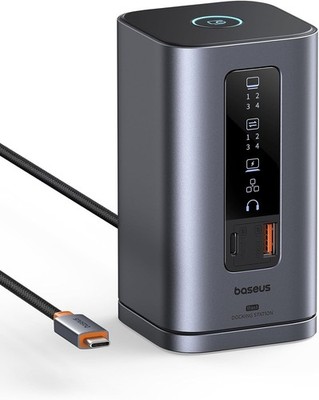 Baseus Spacemate Displaylink Docking Station USB-C  11-in-1 für Windows -NEU/OVP