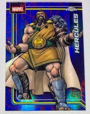 2026 Topps Chrome Marvel - Hercules #48 - Spider-Web Red/Blue Refractor /62