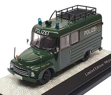 Premium ClassiXXs 1/43 Scale 11603 - Opel Blitz 1.75t Polizei Police - Green