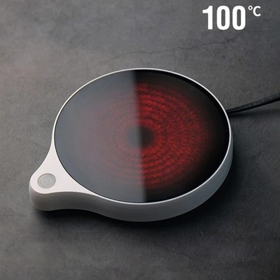 100°C Kaffeebecher Wärmer Pad Elektrische Tassenheizung 5 Gang Tee Milch Heizung Untersetzer