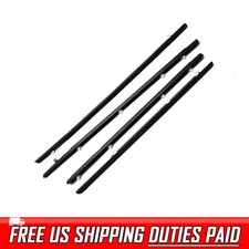 Set Lr Outer Door Belt Weatherstrip Black For Toyota Corolla Ae100 Ae101 1992-95 Set Lr Outer Door Belt Weatherstrip Black For Toyota Corolla Ae100 Ae101 1992-95