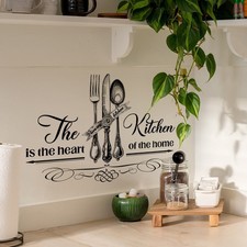 Praktisches Wandsticker Dekoration trocken einfach anzubringen flach Flur Aufkle