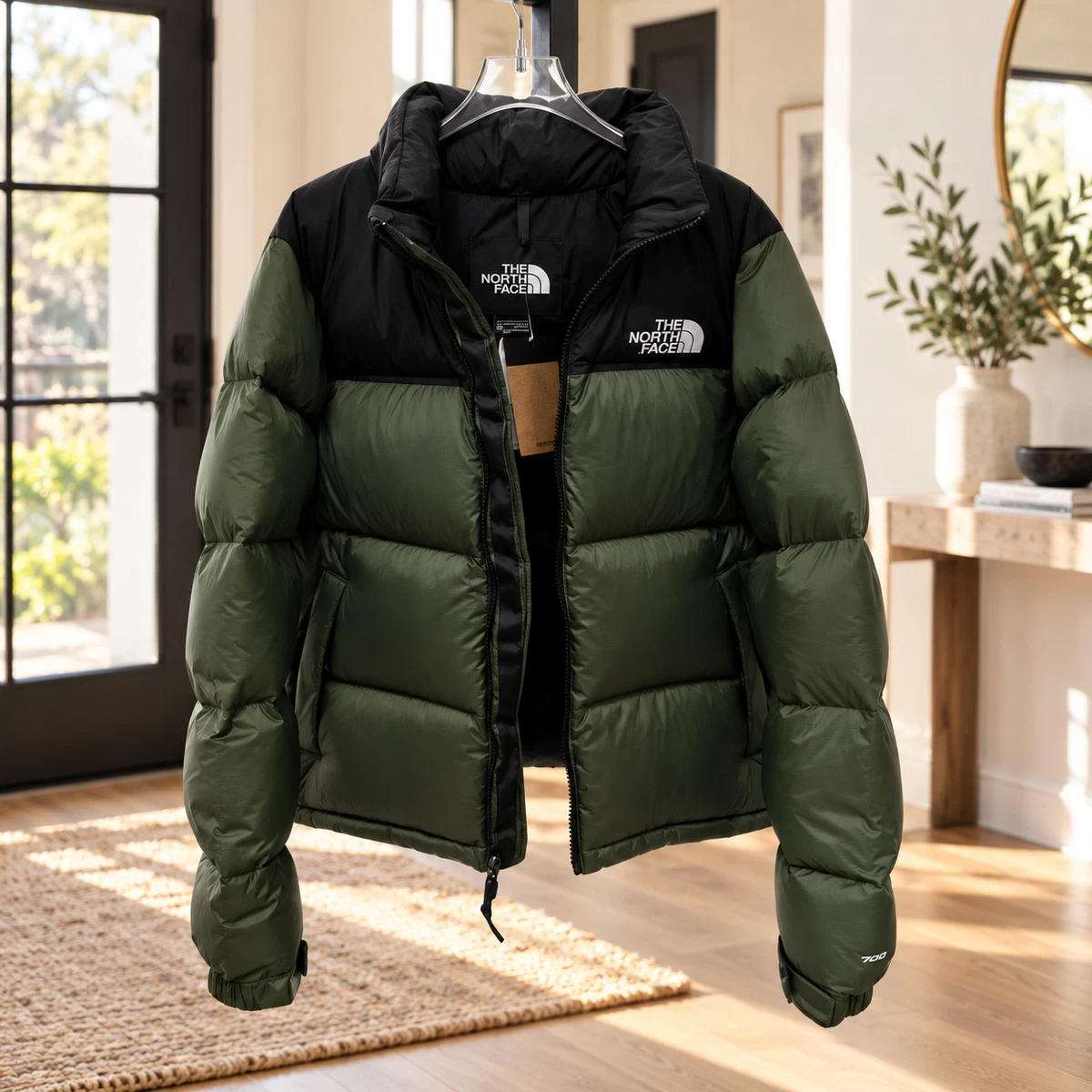 25+ The North Face Puffer Jacket Green Coats, Jackets & Vests for