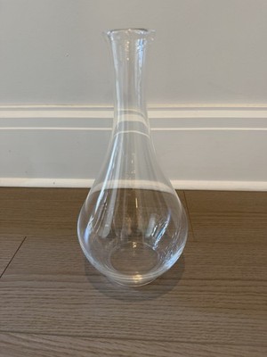 Riedel Clear Crystal Merlot Decanter Round Clear Crystal 34 ounce Germany EUC