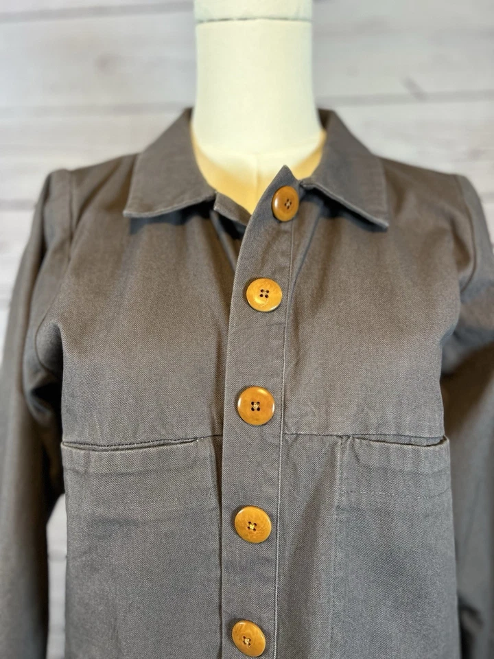 Liana Kohn Mabel 夹克 | 小号 | 灰褐色  — 第 2/4 张图片