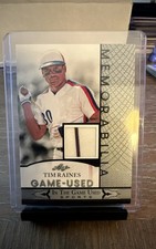 2024 Leaf Lumber - Game Used Lumber Relics Tim Raines #GUL-92 Silver (MEM)