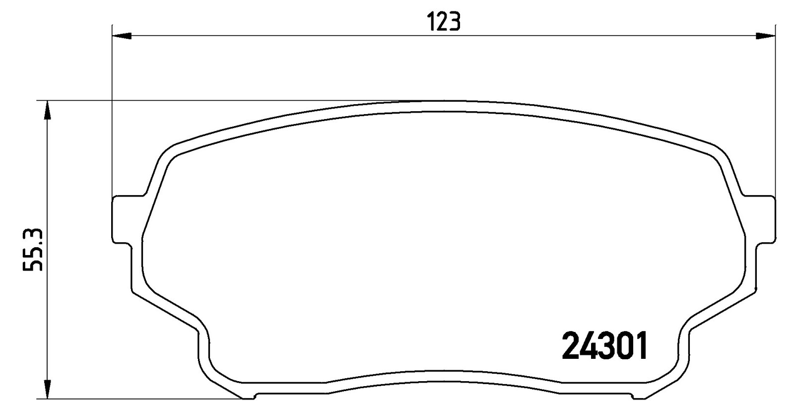 Brembo Bremsbelagsatz, Scheibenbremse [Hersteller-Nr. P79019] für Suzuki - Bild 5