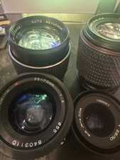 4 Analoge Kamera Objektiv 