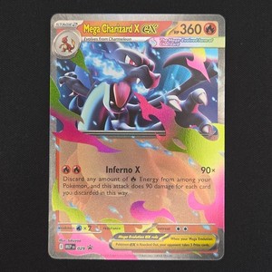 Mega Charizard X ex MEP 029 Black Star Promo