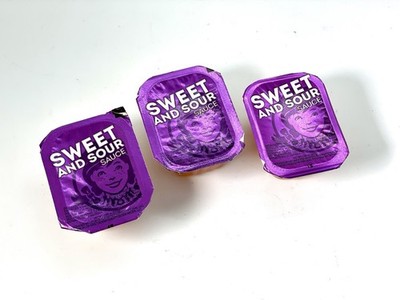 Wendy s Discontinued Sweet & Sour Sauce Lot Of 3 Unopened