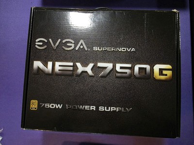 EVGA SuperNOVA NEX750G 750W 80+Gold Fully Modular Power Supply 120-G1-0750-XR