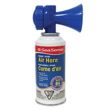 SeaSense Air Horn   Large Size 3.5 oz , 118 dB   Loud 1 Mile 3.5 oz., Blue