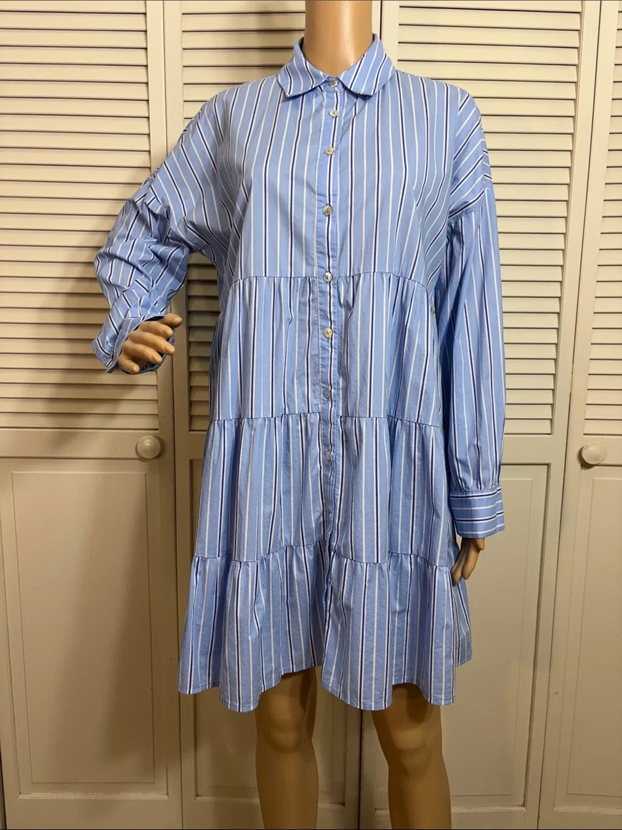 tuckernuck light blue dress Pomander Place Shades Stripe Tiered Cara Mini Medium 90s vintage prom dress all black dresses plus Colour:BLACK AND PINK 20% Cotton Care