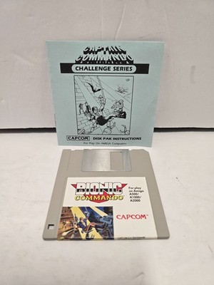 Bionic Commando w/ Manual 3.5'' Commodore Amiga
