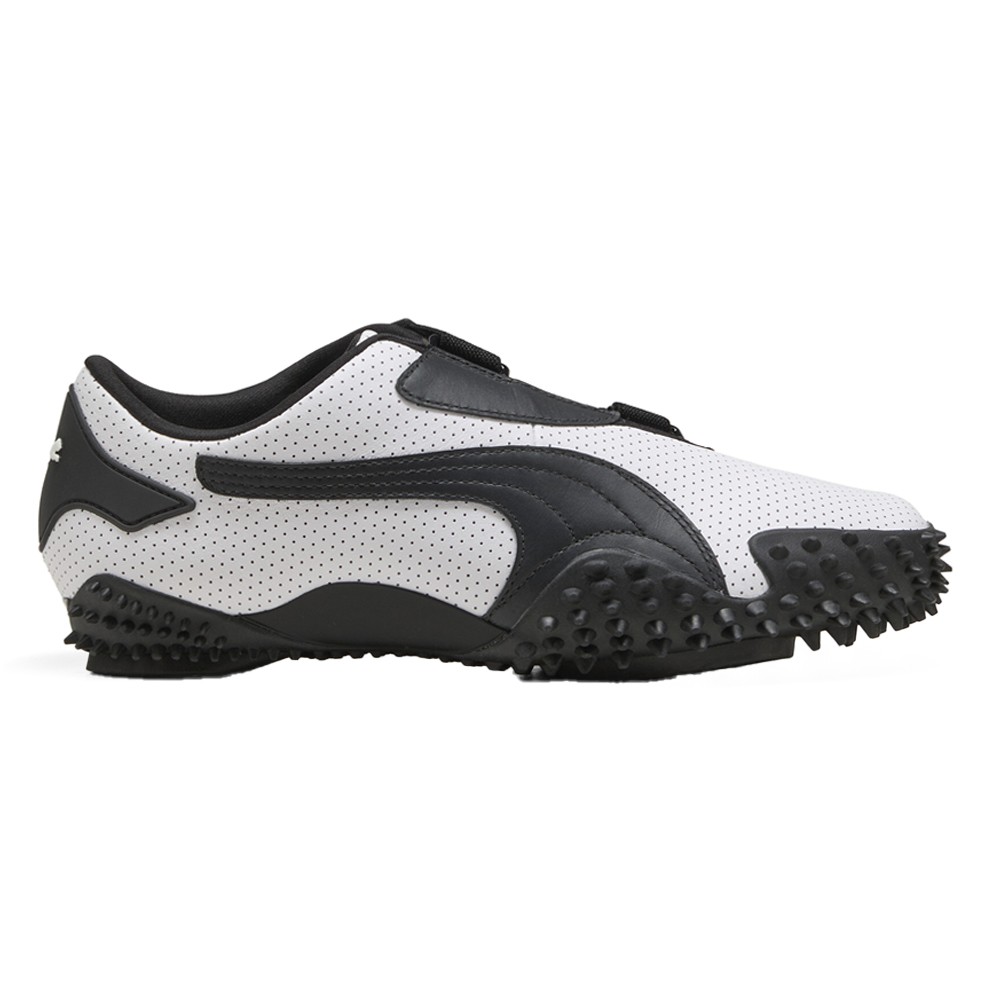 PUMA Mostro Perforated Slip On  Mens White Sneakers Casual Shoes 39733101