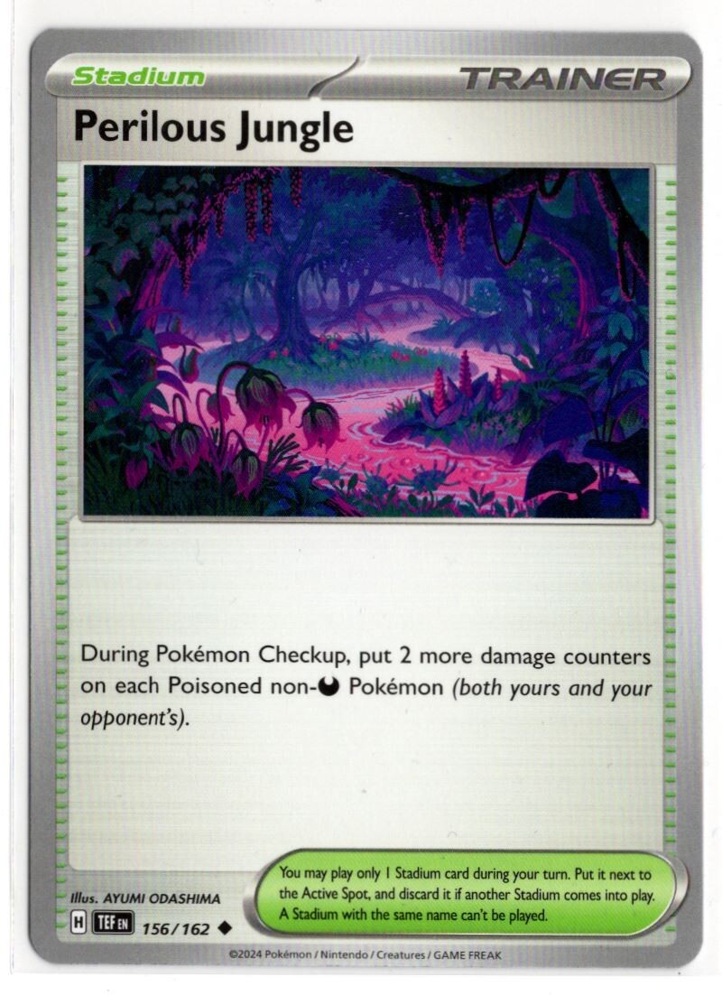 Pokemon Temporal Forces 156/162 Perilous Jungle