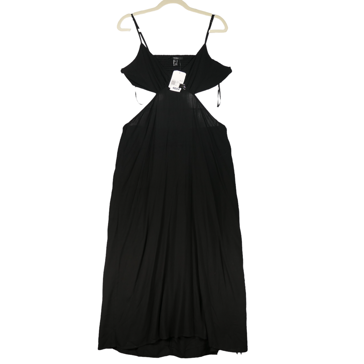 New Forever 21 Black Dress Women Size L Cut Outs Smocked Semi Sheer Adjust Strap | eBay New Forever 21 Black Dress Women Size L Cut Outs Smocked Semi Sheer Adjust Strap | eBay