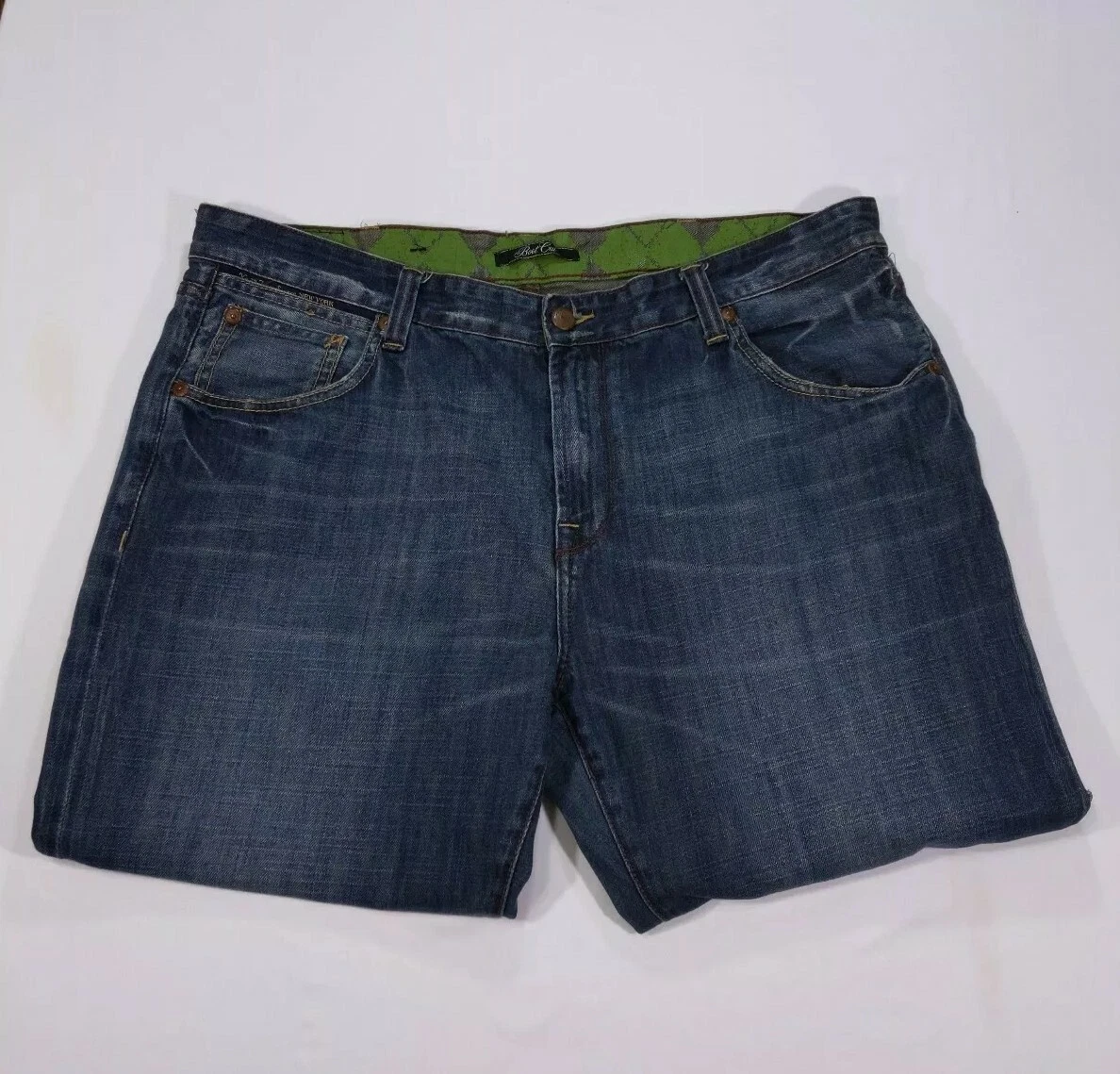 Marc Ecko Mens Denim Jeans No.72 Times Square Detailed Pockets Size 40