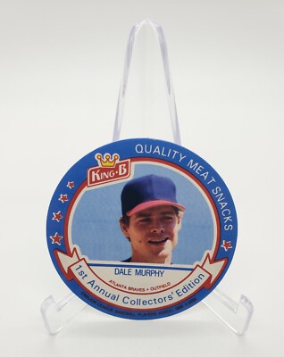 Dale Murphy 1988 King B 1st Annual Collectors Edition MSA Disc #2 Set Break 