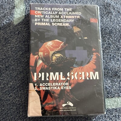 Sunna / Primal Scream   Cassette Sampler NEW SEALED Promo Astralwerks 2000-