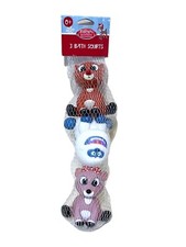 Rudolph The Red Nosed Reindeer 3 Pc Bath Squirt Toys W/ Bumbles Clarice NEW