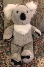 15 Build Bear Workshop GRAY WHITE KOALA BEAR Plush TOY BABW N9