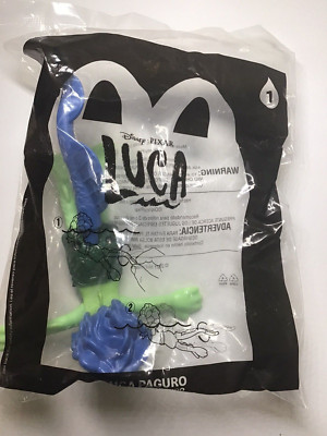Luca 2021 McDonald's Happy Meal Toy #1 Disney Pixar Luca Paguro Swimming New