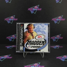 Madden NFL 2000 PS1 PlayStation 1 + Reg Card Complete - 1 Year Warranty EX Cond