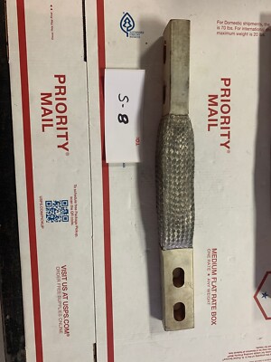 NEW ELECTRICAL BRAIDED GROUNDING STRAP 15 1/2  11 Strands 516985