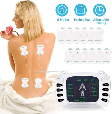 RW Tens Machine Digital Therapy Full Massage Pain Relief Acupuncture UK Stock