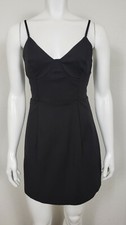 NWOT Princess Polly Womens Mini Dress Plus Size 10 Novella Black Sleeveless