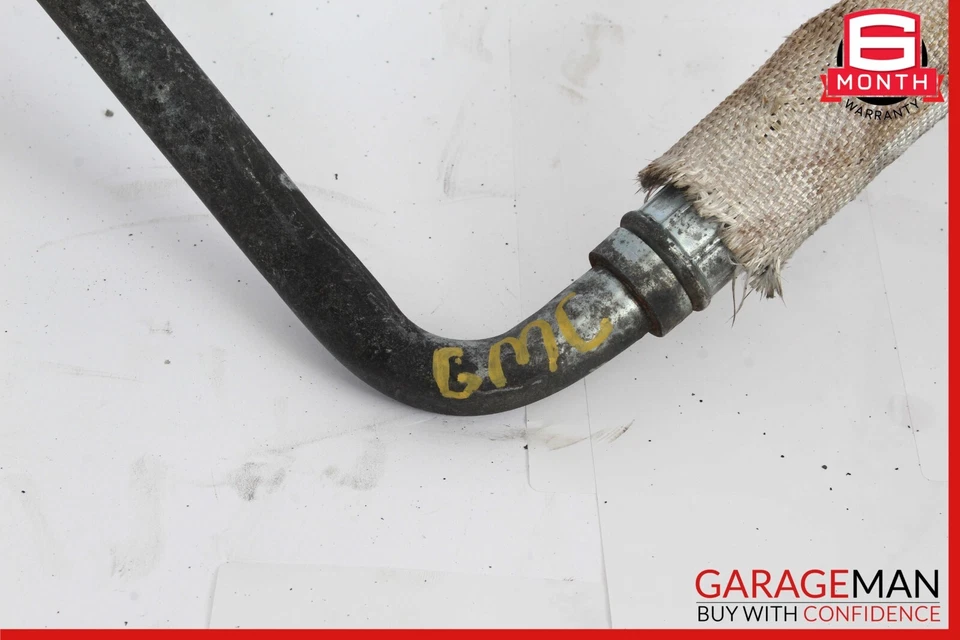 04-10 GMC Sierra 2500 3500 HD AIRE ACONDICIONADO manguera de línea de succión 15119409 OEM Foto 3 de 4