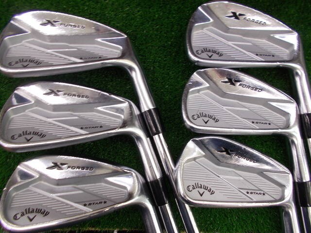 Callaway X FORGED STAR Irons #5-9.P(6Clubs)/NSPRO/Flex:S