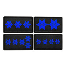 Patch Force - Dienstgradabzeichen Polizei mittlerer Dienst - gestickt, woven