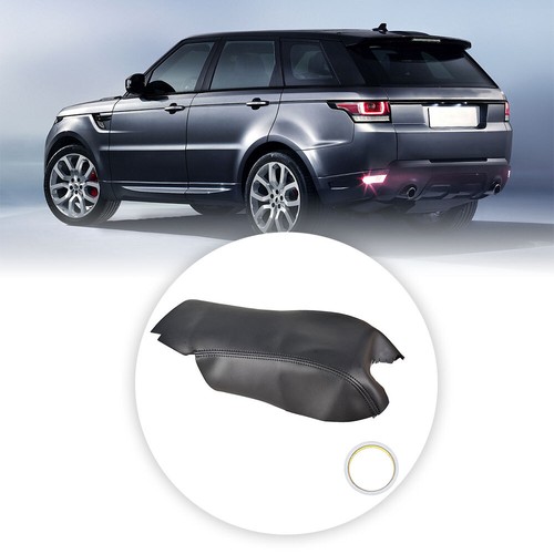 For 2006-2013 Range Rover Sport Black Leather Armrest Cover Center Console Lid - Picture 11 of 15