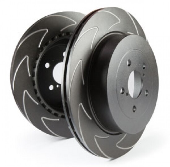 EBC High Carbon Blade Slotted Rotors Front For 2007-2011 Lotus 2-Eleven BSD1190