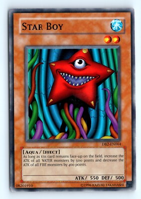 Yu-Gi-Uh Star Boy #DB2-EN064 Dark Beginning 2 tcg LP