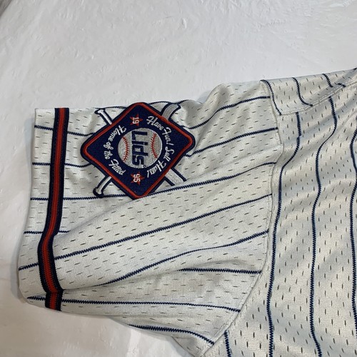 Deckel Exklusives Nadelstreifen Trikot #95 Herren Medium Vintage  - Bild 4 von 11