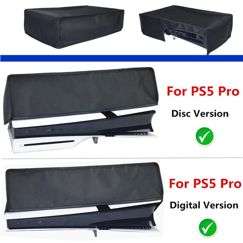 For PS5 Pro Disc & Digital Console Dust Cover, Horizontal Dustproof Shell Cloth - Picture 2 of 10