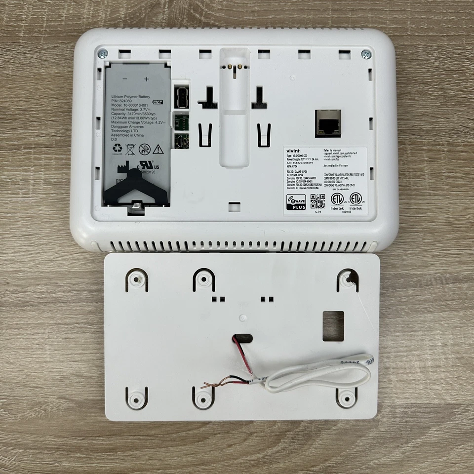 Vivint Smart Home Sky Control Panel VS-SH2000-C00 UNTESTED READ AS IS - Image 3 of 4