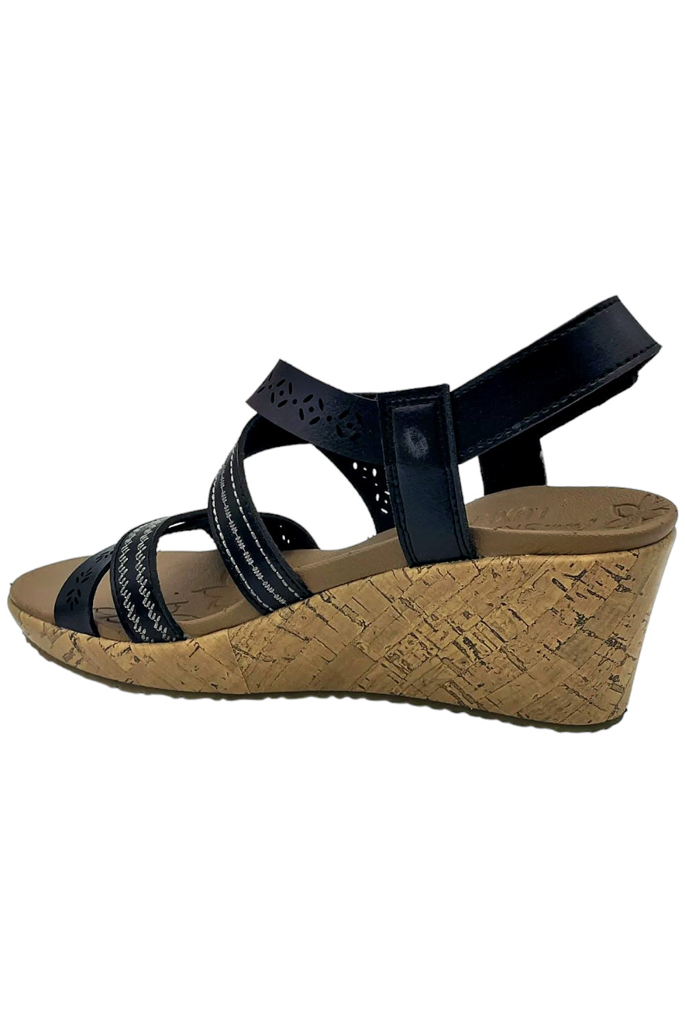 Skechers Beverlee Vegan Embroidered Wedges Delica… - image 3