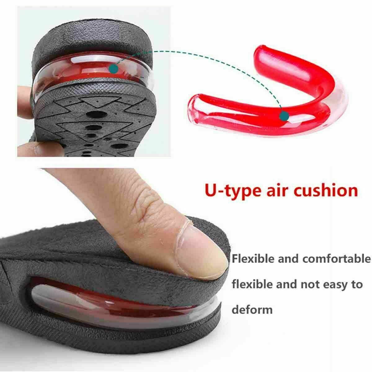 Air Cushion Invisible Height Increase Insoles Soft Shoe Inserts