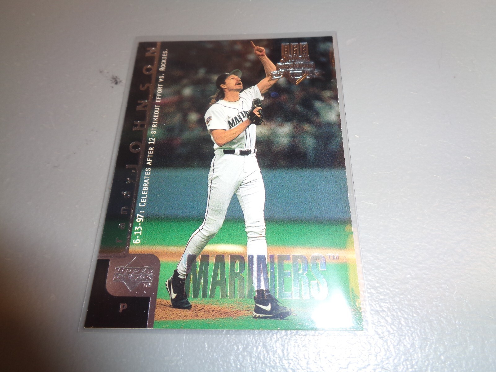 1998 Upper Deck Seattle Mariners Baseball Card #515 Randy Johnson
